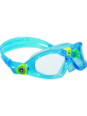 Aqua Sphere Kid's Seal Kid 2 Goggles with Clear Lens, Aqua