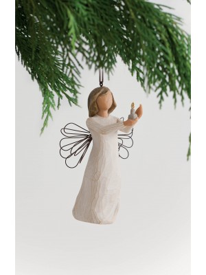 Willow Tree Angel of Hope Holding Candle Christmas Ornament 27275 Decoration New