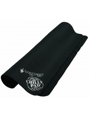 Frogg Toggs Chilly Pad Cooling Towel,32.5"x12.5",Black