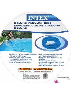 Intex 1-1/2-Inch Spiral Hose for Pool Filters, 25-Feet