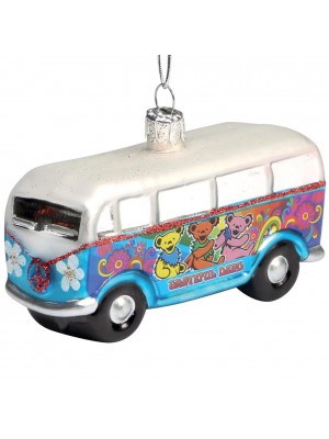 Kurt Adler Glass Grateful Dead Ornament, 4-Inch