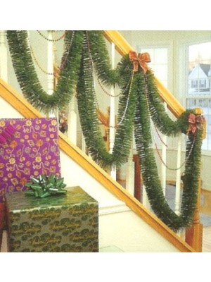 30' Green Mountain Pine Artificial Christmas Garland - Unlit