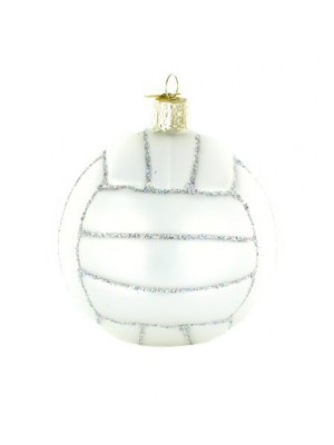 Old World Christmas Volleyball Glass Blown Ornament