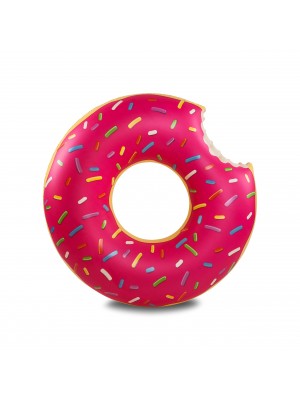 BigMouth Inc Gigantic Donut Pool Float (Strawberry Frosted with Sprinkles)