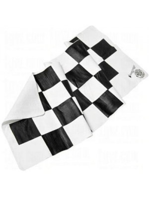 Frogg Toggs Frogg-Edelic Chilly Pad, 32.5 x 12.25-Inch, White/Black Checkered