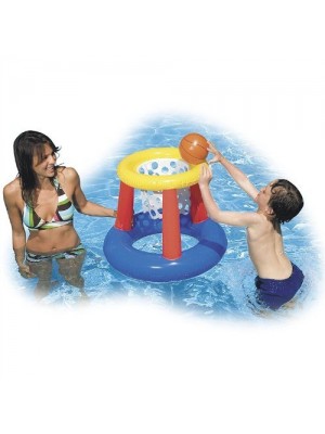 Intex Floating Hoops Basketball Game Colors May Vary,2 Pack,Color May Vary