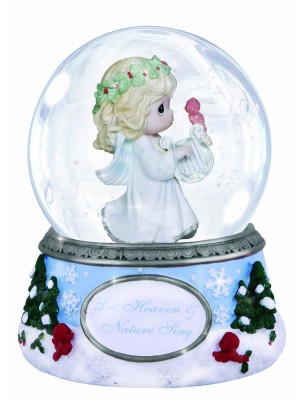 Precious Moments Annual Angel with Harp Waterball